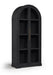 Meridian Furniture - Corva Black Solid Wood Storage Cabinet - 77055Black - GreatFurnitureDeal