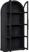 Meridian Furniture - Corva Black Solid Wood Storage Cabinet - 77055Black - GreatFurnitureDeal