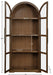 Meridian Furniture - Corva Brown Solid Wood Storage Cabinet - 77055Brown - GreatFurnitureDeal