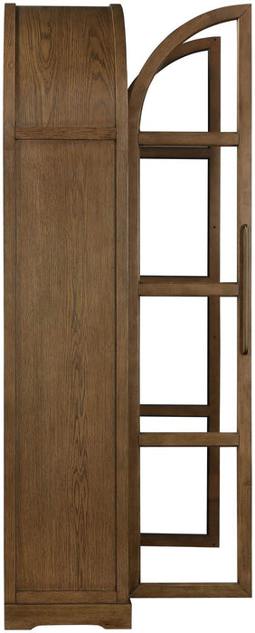 Meridian Furniture - Corva Brown Solid Wood Storage Cabinet - 77055Brown - GreatFurnitureDeal