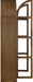 Meridian Furniture - Corva Brown Solid Wood Storage Cabinet - 77055Brown - GreatFurnitureDeal
