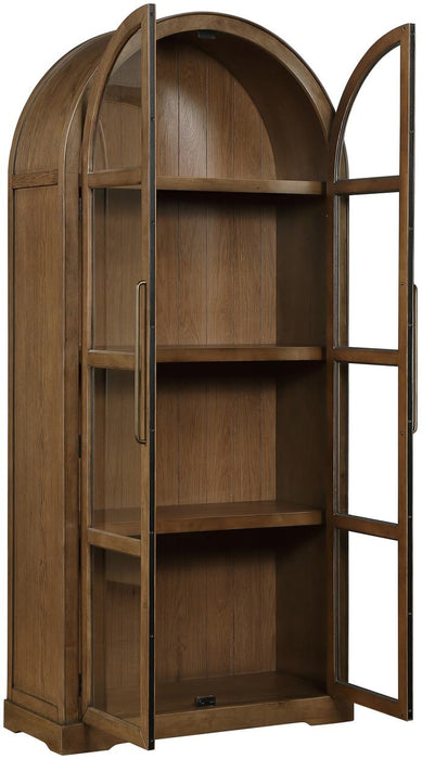 Meridian Furniture - Corva Brown Solid Wood Storage Cabinet - 77055Brown - GreatFurnitureDeal