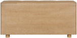 Meridian Furniture - Norin Natural Cane, Solid Wood And Oak Veneer Sideboard/Buffet - 77060Natural - GreatFurnitureDeal
