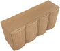 Meridian Furniture - Norin Natural Cane, Solid Wood And Oak Veneer Sideboard/Buffet - 77060Natural - GreatFurnitureDeal