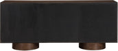 Meridian Furniture - Bubble Brown Solid Wood And Oak Veneer Sideboard / Buffet - 77063Brown - GreatFurnitureDeal