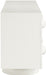 Meridian Furniture - Bubble Cream Solid Wood And Oak Veneer Sideboard / Buffet - 77063Cream - GreatFurnitureDeal
