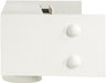 Meridian Furniture - Bubble Cream Solid Wood And Oak Veneer Sideboard / Buffet - 77063Cream - GreatFurnitureDeal