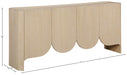 Meridian Furniture - Ember Natural Solid Wood Sideboard/Buffet - 77072Natural - GreatFurnitureDeal