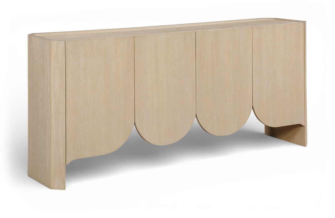 Meridian Furniture - Ember Natural Solid Wood Sideboard/Buffet - 77072Natural - GreatFurnitureDeal