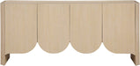 Meridian Furniture - Ember Natural Solid Wood Sideboard/Buffet - 77072Natural - GreatFurnitureDeal