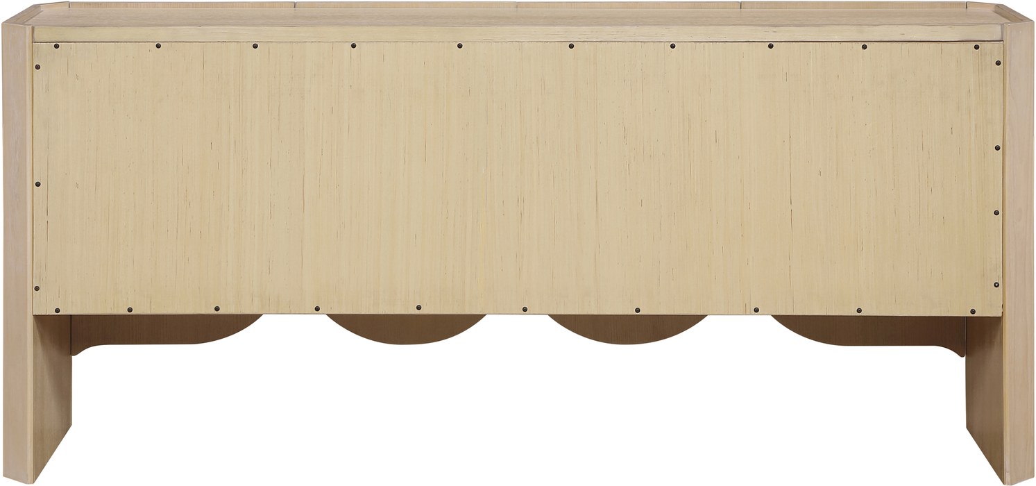 Meridian Furniture - Ember Natural Solid Wood Sideboard/Buffet - 77072Natural - GreatFurnitureDeal