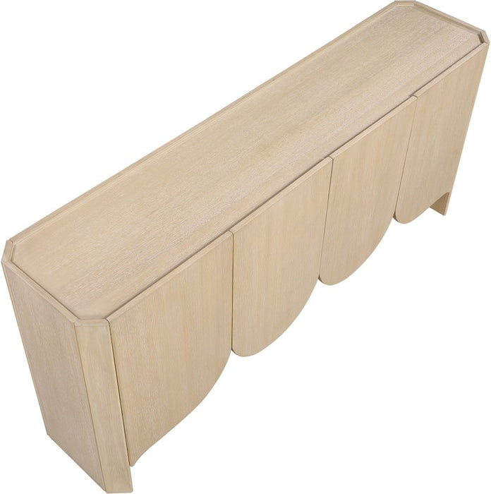 Meridian Furniture - Ember Natural Solid Wood Sideboard/Buffet - 77072Natural - GreatFurnitureDeal