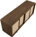 Meridian Furniture - Windsor Brown Solid Wood And Brown Cane Sideboard / Buffet - 77078Brown - GreatFurnitureDeal