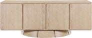 Meridian Furniture - Bellona Natural Oak Veneer Sideboard / Buffet - 77091Natural - GreatFurnitureDeal