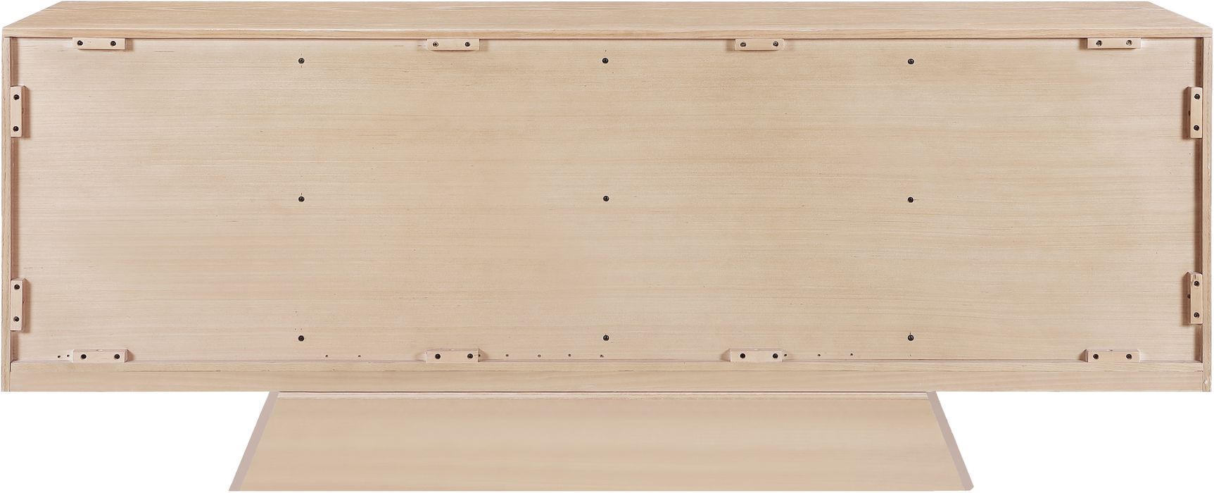 Meridian Furniture - Bellona Natural Oak Veneer Sideboard / Buffet - 77091Natural - GreatFurnitureDeal