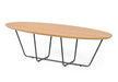 VIG Furniture - Modrest Esther Industrial Large Oak Coffee Table - VGEDOVAL214003 - GreatFurnitureDeal
