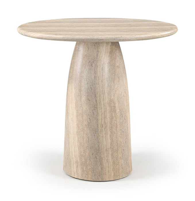 Meridian Furniture - Cosenza 42" Travertine Concrete Indoor/Outdoor Bar Table - 771Travertine-T42 - GreatFurnitureDeal