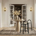 Meridian Furniture - Cosenza 42" Travertine Concrete Indoor/Outdoor Bar Table - 771Travertine-T42 - GreatFurnitureDeal