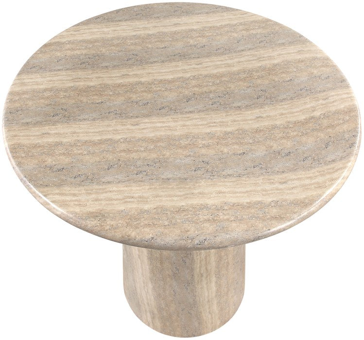 Meridian Furniture - Cosenza 42" Travertine Concrete Indoor/Outdoor Bar Table - 771Travertine-T42 - GreatFurnitureDeal