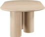 Meridian Furniture - Dolan 95.25" / 119.25" / 143.25" Oak Solid Wood And Oak Veneer Dining Table - 773Oak-T - GreatFurnitureDeal