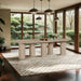 Meridian Furniture - Dolan 95.25" / 119.25" / 143.25" Oak Solid Wood And Oak Veneer Dining Table - 773Oak-T - GreatFurnitureDeal