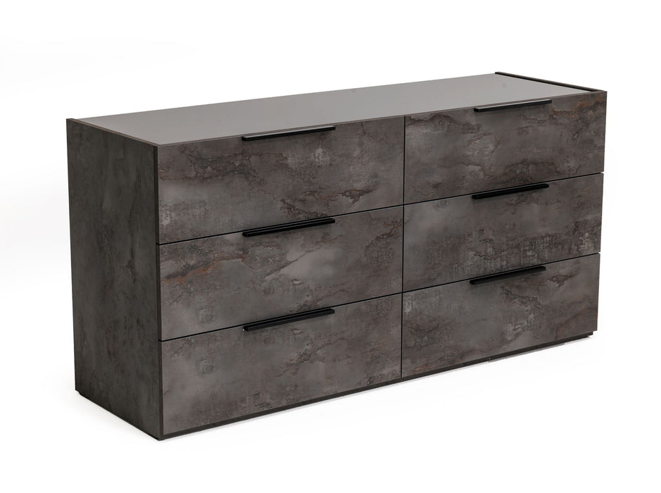 VIG Furniture - Nova Domus Ferrara Modern Volcano Oxide Grey Dresser - VGACFERRARA-DRS - GreatFurnitureDeal