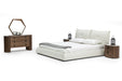 VIG Furniture - Modrest Patrick Modern White Leather California King Bed - VGKKB-75X-BED-CK - GreatFurnitureDeal