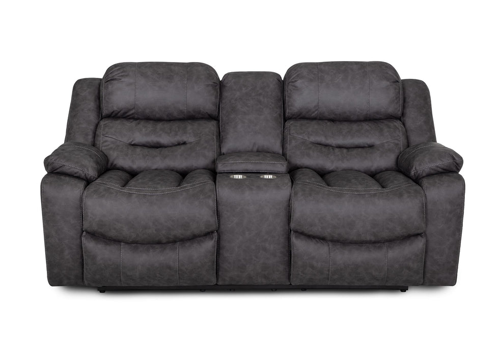 Franklin Furniture - 788 Decker 2 Piece Reclining Sofa Set in Easter Slate - 78842-834-SLATE - GreatFurnitureDeal