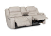 Franklin Furniture - 788 Decker Reclining Console Loveseat in Easter Buff - 78834-BUFF - GreatFurnitureDeal