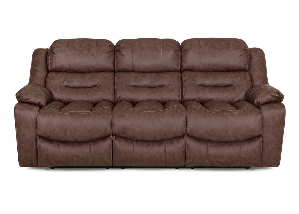 Franklin Furniture - Decker Reclining Sofa in Easter Mocha - 78842-MOCHA