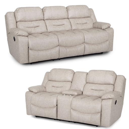 Franklin Furniture - 788 Decker 2 Piece Reclining Sofa Set in Easter Buff - 78842-834-BUFF - GreatFurnitureDeal