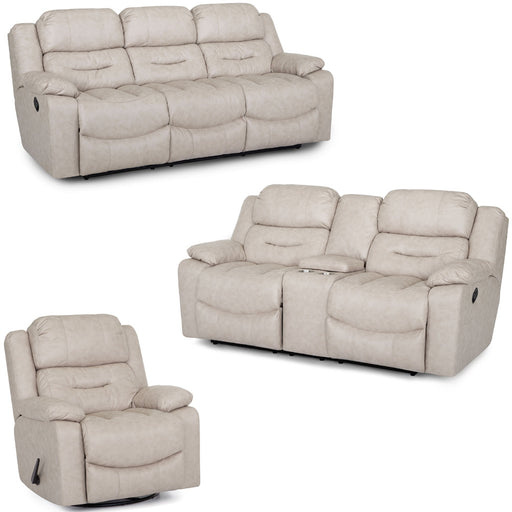 Franklin Furniture - 788 Decker 3 Piece Reclining Sofa Set in Easter Buff - 78842-834-4888-99-BUFF - GreatFurnitureDeal