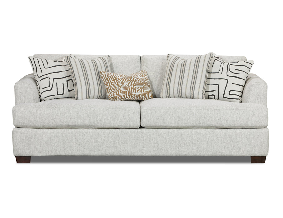 Southern Home Furnishings - Durango Sofa in Pewter - 7900-00KP Durango Pewter Sofa - GreatFurnitureDeal