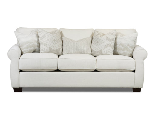 Southern Home Furnishings - Hobnob Sofa in Off-White - 7901-00KP Hobnob Cotton Sofa - GreatFurnitureDeal