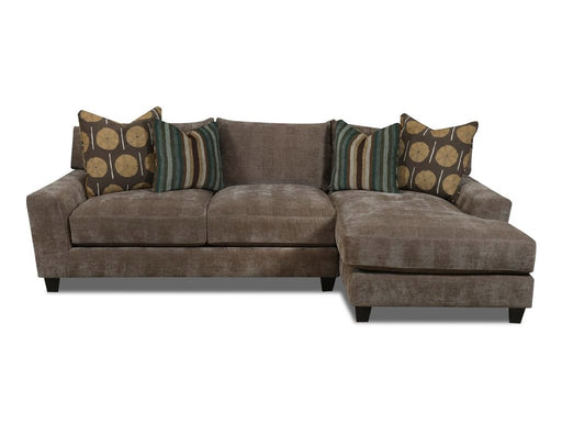 Southern Home Furnishings - Samab Chaise Sofa in Mocha - 7902-21L 26R Samab Mocha - GreatFurnitureDeal