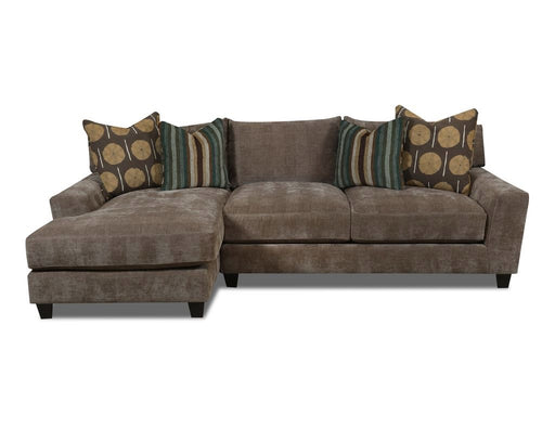 Southern Home Furnishings - Samab Chaise Sofa in Mocha - 7902-26L 21R Samab Mocha - GreatFurnitureDeal