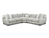 Southern Home Furnishings - Limelight Sectional in Mineral - 7902-21L 16KP 21R Limelight Mineral Sectional - GreatFurnitureDeal