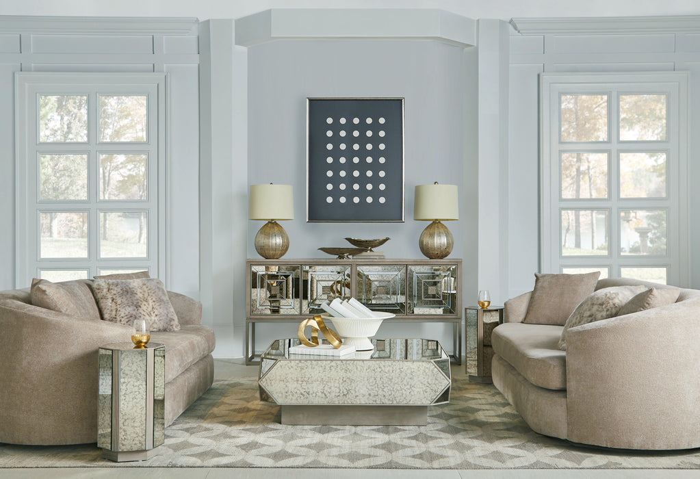 ART Furniture - Mezzanine Accent/Media Console Table in Dove Gray - 325334-2249 - GreatFurnitureDeal