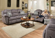 Franklin Furniture - Victory 2 Piece Reclining Sofa Set in Brannon Gray - 77342-323-Brannon Gray - GreatFurnitureDeal