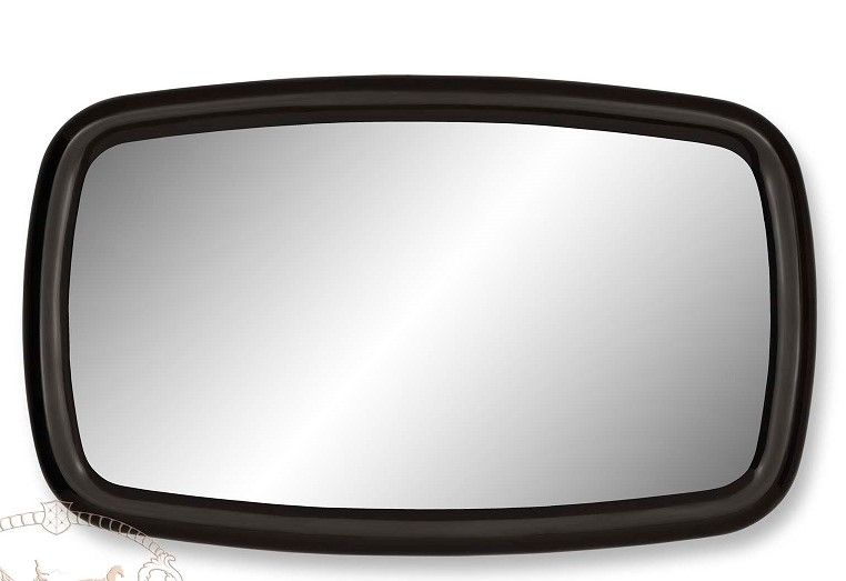 VIG Furniture - Modrest Mauer Black Glam Mirror - VGUN-CC101-160-BLK