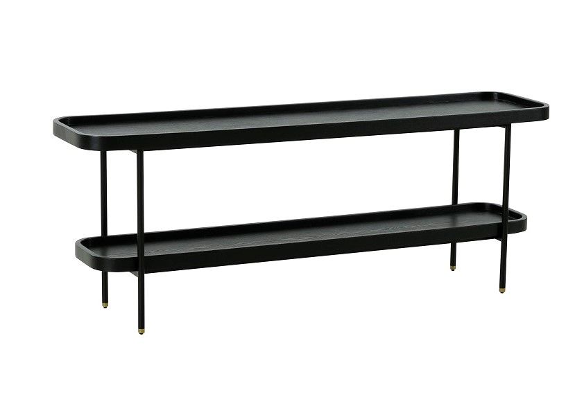 VIG Furniture - Modrest Mitchell Black Iron Console Table - VGOD-LZ-267CN-BLK - GreatFurnitureDeal