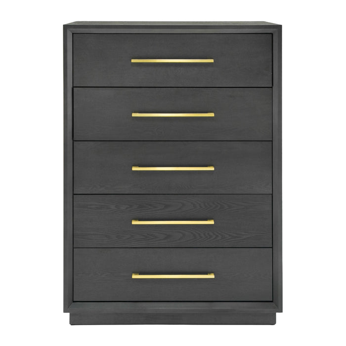 VIG Furniture - Modrest Manhattan Contemporary Grey and Gold Chest - VGMA-BR-127-CH