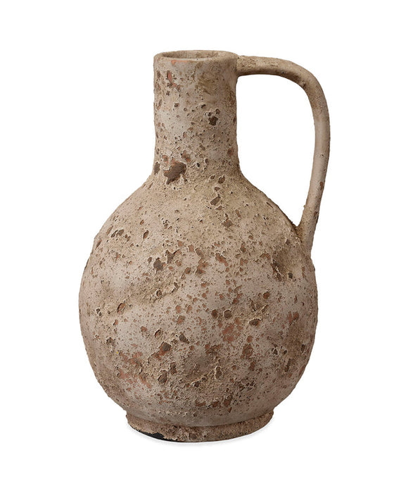 Jamie Young Company - Branch Decorative Vase in Beige Antiqued Ceramic - 7BRAN-VABE - GreatFurnitureDeal