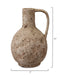 Jamie Young Company - Branch Decorative Vase in Beige Antiqued Ceramic - 7BRAN-VABE - GreatFurnitureDeal