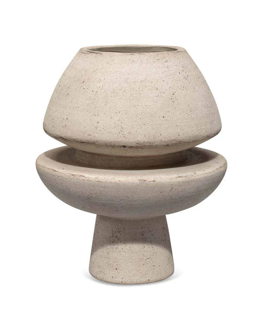 Jamie Young Company - Foundation Decorative Vase - 7FOUN-VAOW - GreatFurnitureDeal