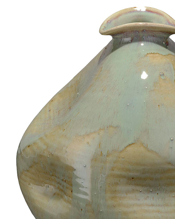 Jamie Young Company - Madrid Dimpled Vase - 7MADR-VABL - GreatFurnitureDeal