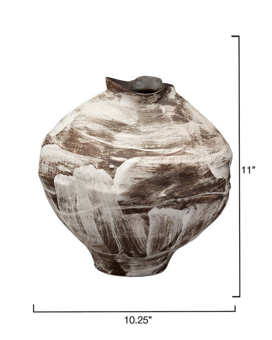Jamie Young Company - Maurice Vase in Brown - 7MAUR-VABR - GreatFurnitureDeal