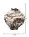 Jamie Young Company - Maurice Vase in Brown - 7MAUR-VABR - GreatFurnitureDeal