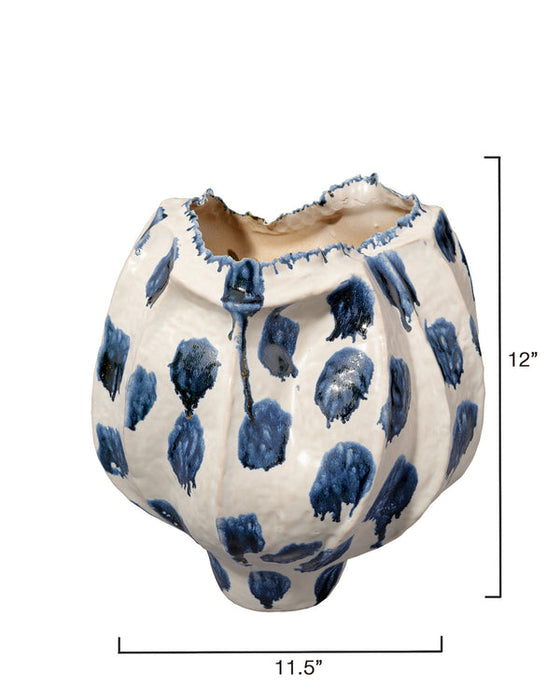 Jamie Young Company - Monet Wide Vase - 7MONE-VABL - GreatFurnitureDeal