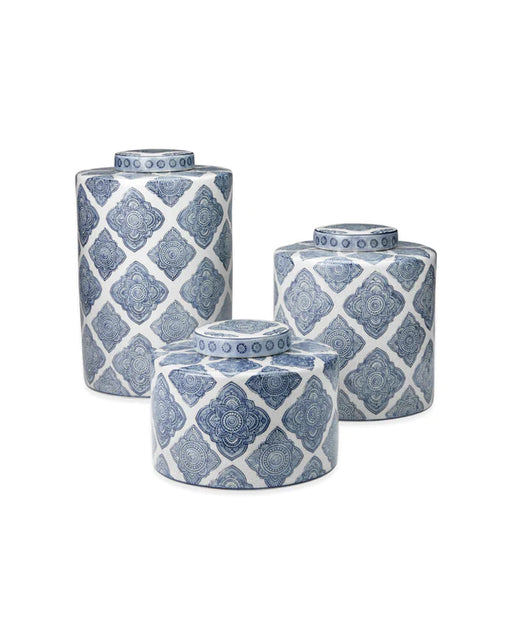 Jamie Young Company - Oran Canisters (Set Of 2) - 7ORAN-CABL - GreatFurnitureDeal